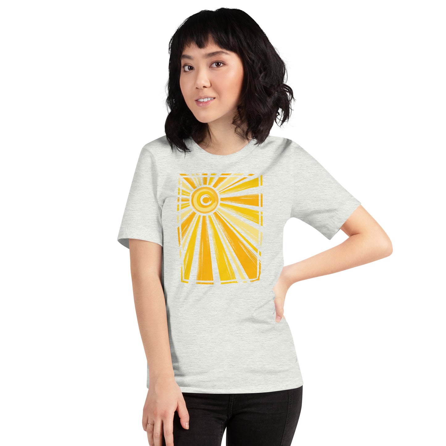 Enjoy Sunrays Whole Year Round! Unisex t-shirt to remind Yourself of the warm Summertimes.