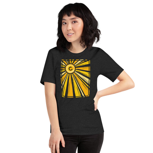 Enjoy Sunrays Whole Year Round! Unisex t-shirt to remind Yourself of the warm Summertimes.