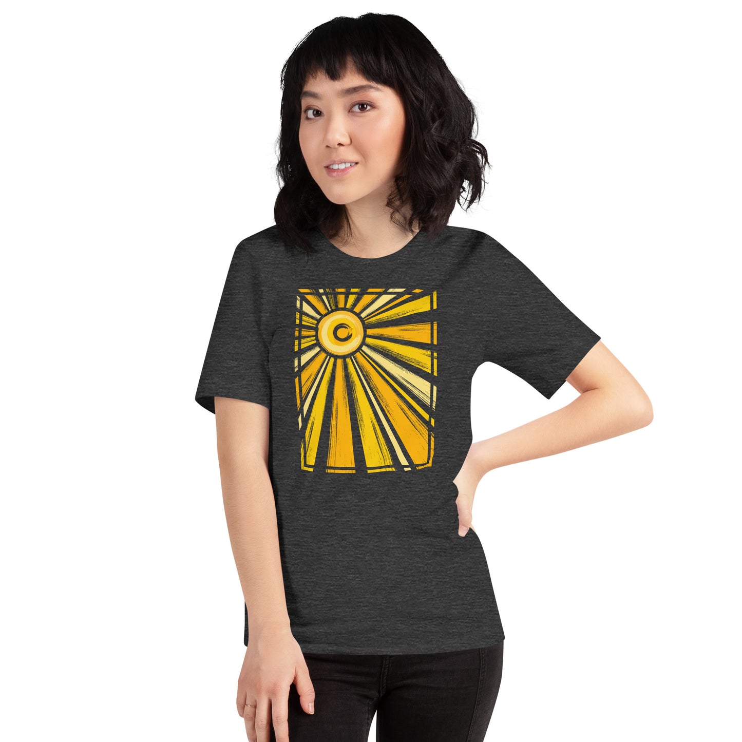 Enjoy Sunrays Whole Year Round! Unisex t-shirt to remind Yourself of the warm Summertimes.