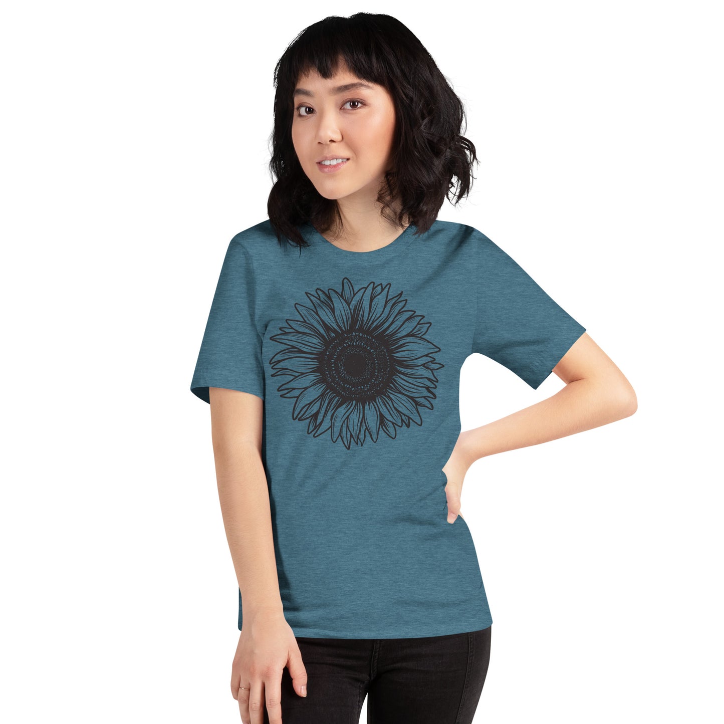 THE Sunflower! Unisex t-shirt for THE Summer Feeling!