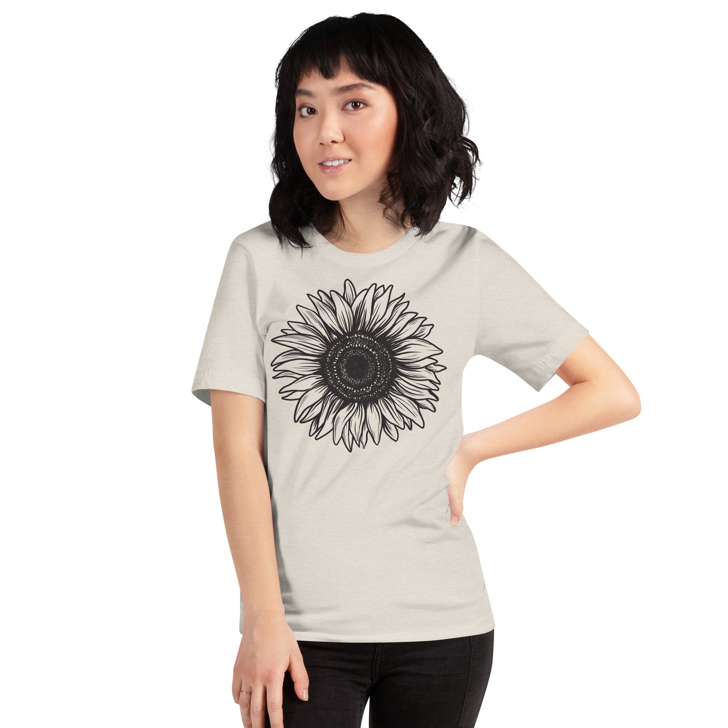 THE Sunflower! Unisex t-shirt for THE Summer Feeling!