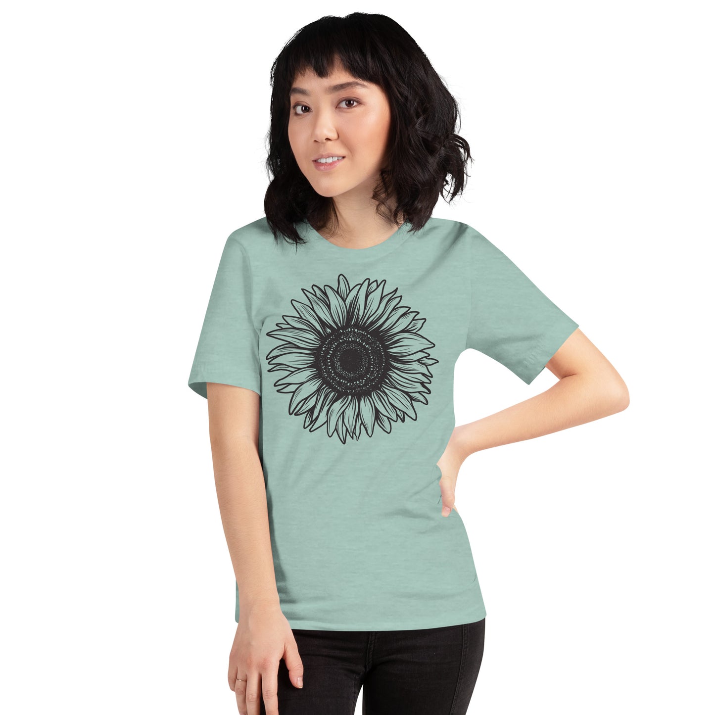 THE Sunflower! Unisex t-shirt for THE Summer Feeling!