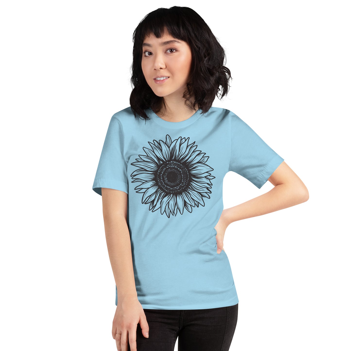 THE Sunflower! Unisex t-shirt for THE Summer Feeling!