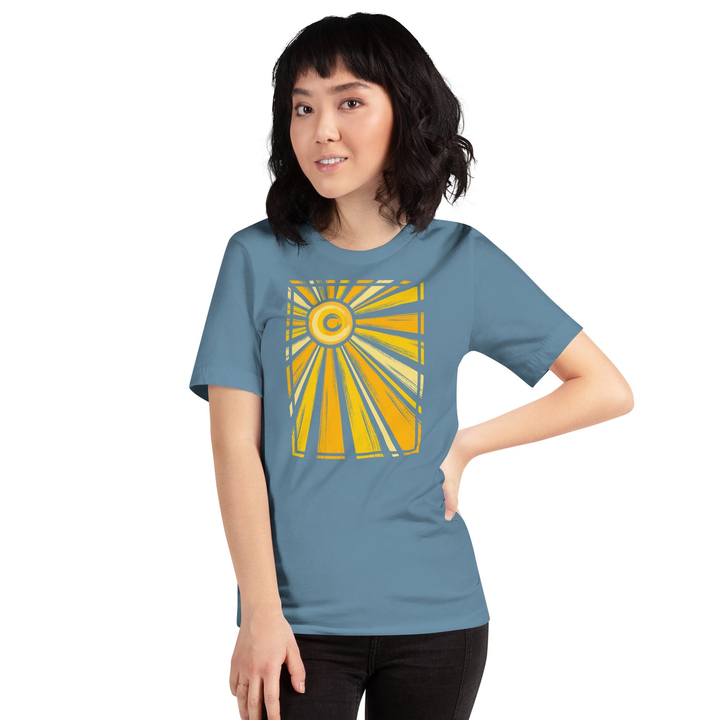 Enjoy Sunrays Whole Year Round! Unisex t-shirt to remind Yourself of the warm Summertimes.